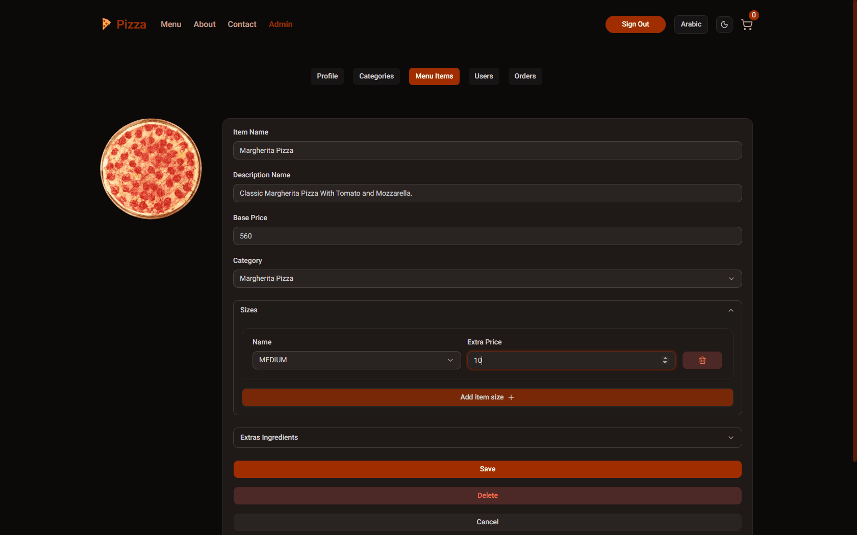 Pizza Station